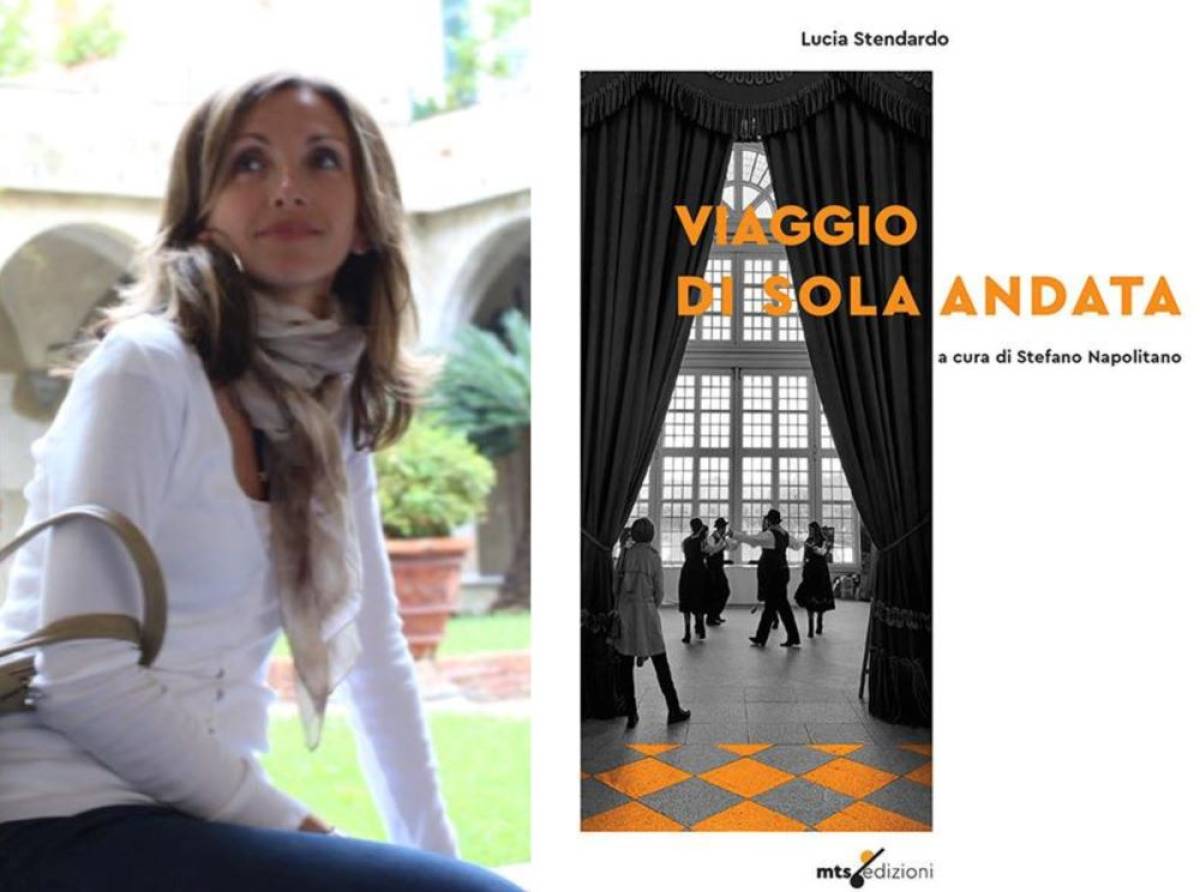 Il "viaggio di sola andata" di Lucia Stendardo all'Aperilibro di Venaria Reale e al Salone del libro di Torino